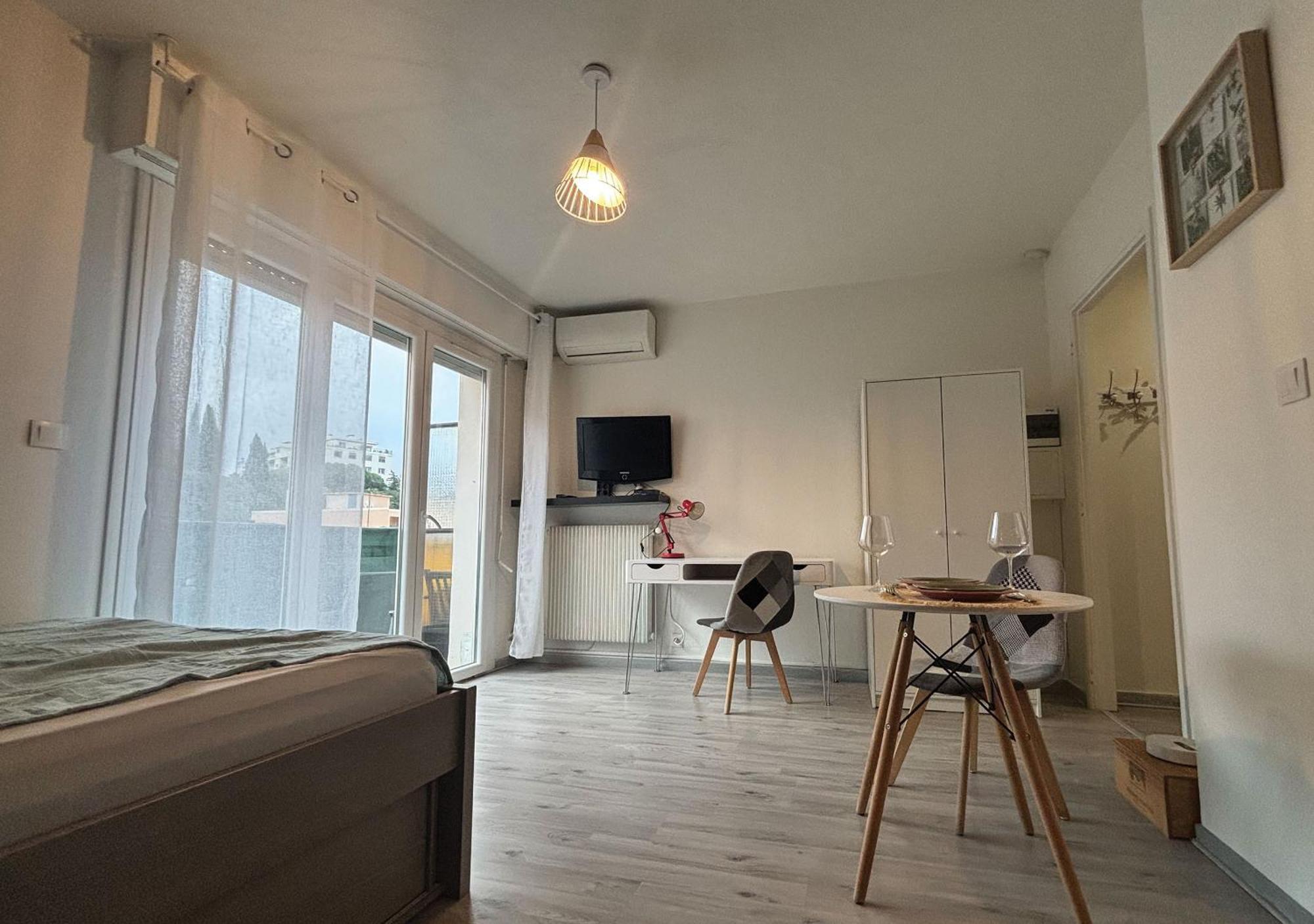 Charming Studio In Nice 2-Min Walk To The Sea Exteriör bild