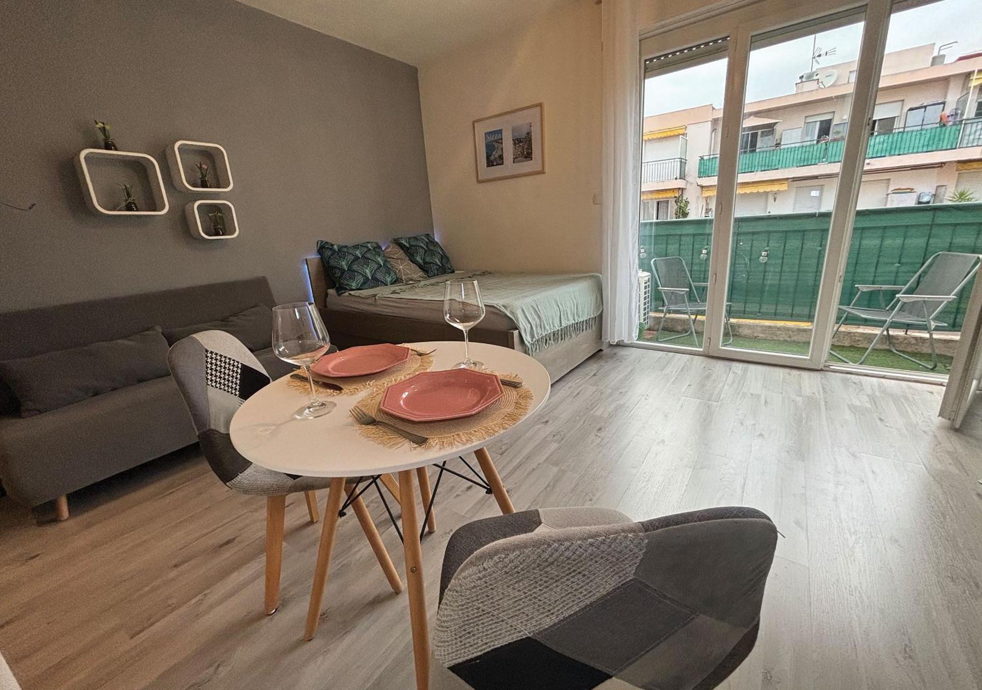 Charming Studio In Nice 2-Min Walk To The Sea Exteriör bild